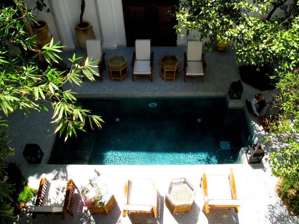 Riad Les Yeux Bleus Marrakesh Exterior photo