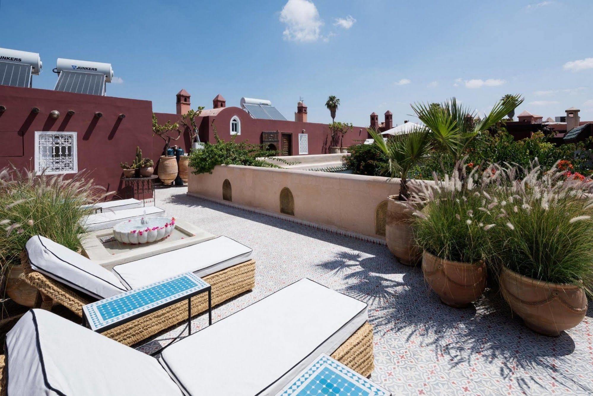 Riad Les Yeux Bleus Marrakesh Exterior photo